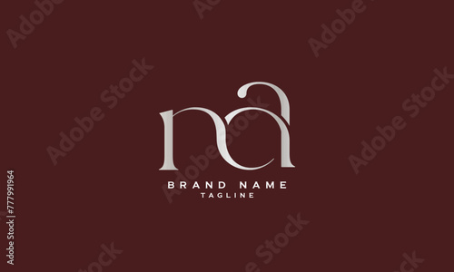 MNA, MAN, NMA, NAM, ANM, AMN, MA, AM, NA, AN, Abstract initial monogram letter alphabet logo design