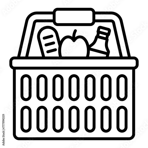 Picnic basket Icon