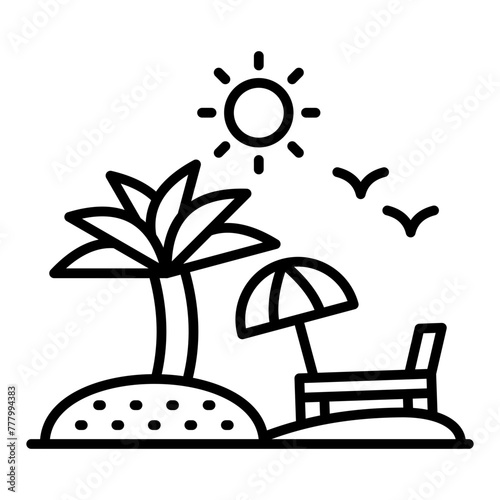 Beach Icon