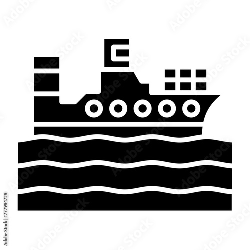 Cargo ship Icon