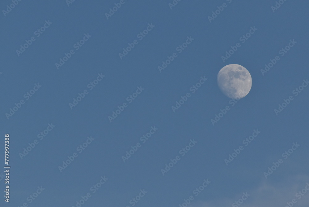 moon in the sky during daylight moon in the sky during daylight