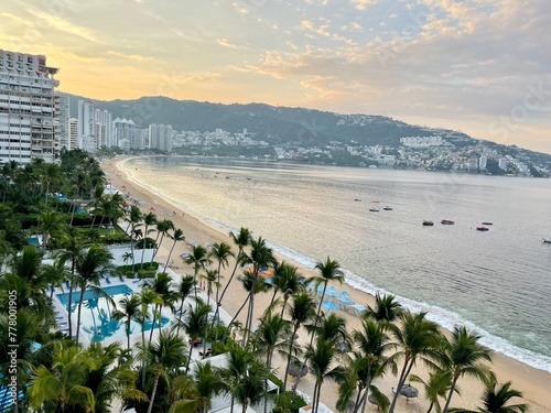 Acapulco - nadmorski kurort meksyku meksyku 