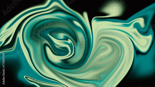 abstract green blue liquify background texture,Abstract dark liquid waves background. Colorful liquify background. Green blue flowing background.