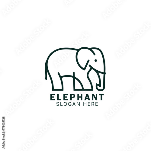 Professional and modern Elephant Vector Logo Design template. Sleek, versatile, and impactful