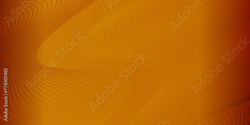 geometric Peach fuzz with dynamic waves, iridescent color flow wave line pattern, wavy blend line art pattern., Ethereal blend of yellow and orange abstract geometric curved line background.	