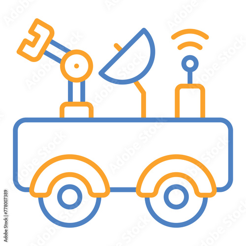 Moon Rover Icon