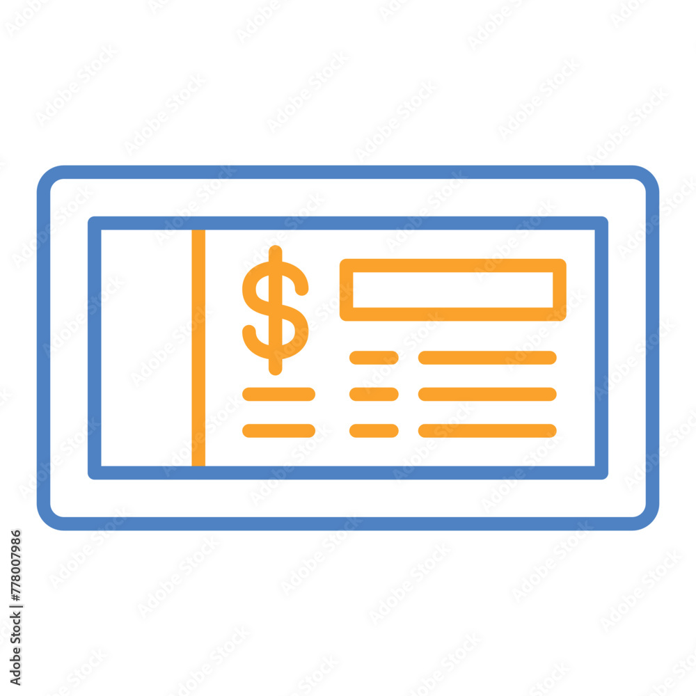 Cheque Icon