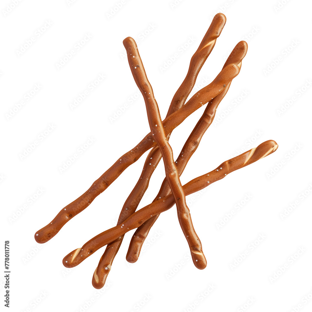 Pretzels on a Transparent Background Pretzels on a Transparent Background