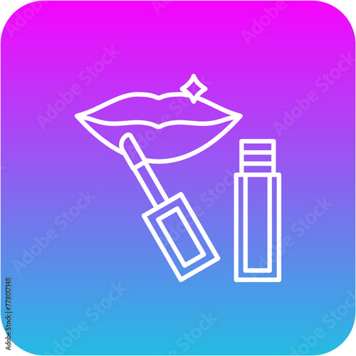 Lip makeup Icon