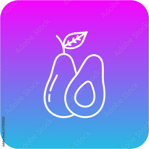 Avocado Icon