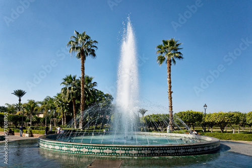 Lalla Hasna Park, Marrakech, Morocco. photo