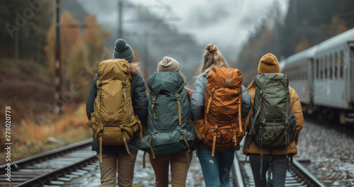 Three Women Standing Together