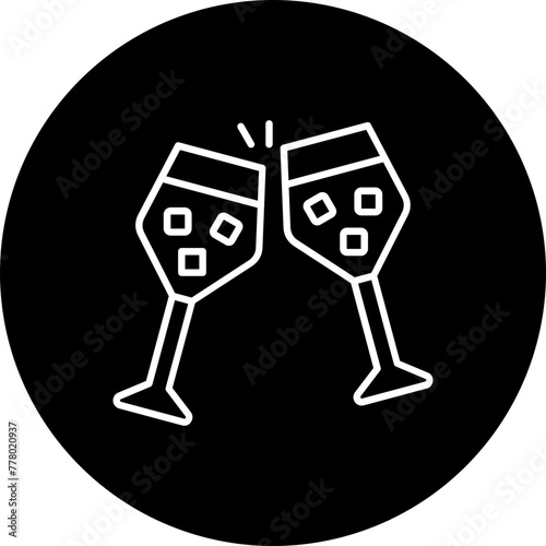 Juice glasses Icon