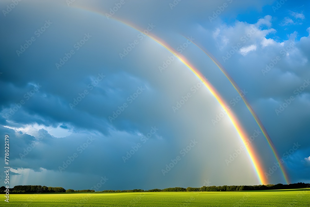 Naklejka premium a rainbow