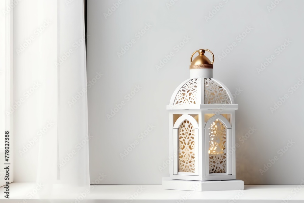 Eid mubarak and ramadan kareem greetings with islamic lantern and mosque. Eid al fitr background Eid mubarak and ramadan kareem greetings with islamic lantern and mosque. Eid al fitr background