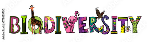 Biodiversity, biological diversity. Variety of life on Earth.