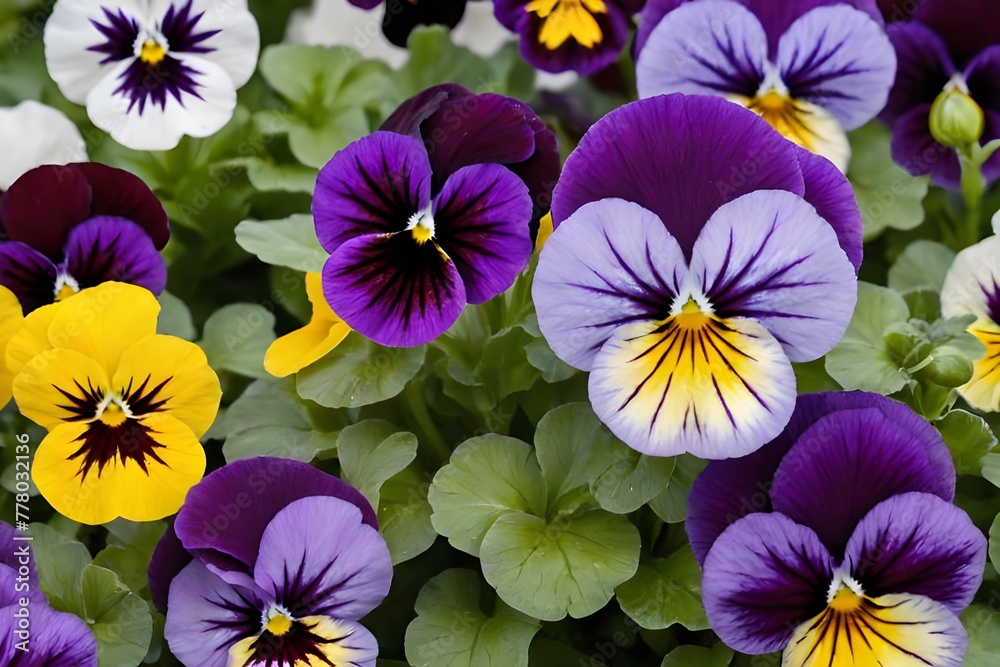 pansy flowers