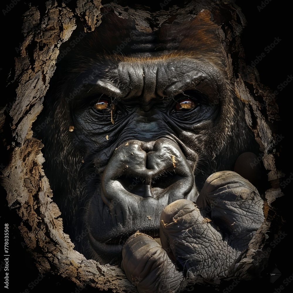 Gorilla Majesty: Captivating Images of the Gentle Giants Gorilla Majesty: Captivating Images of the Gentle Giants