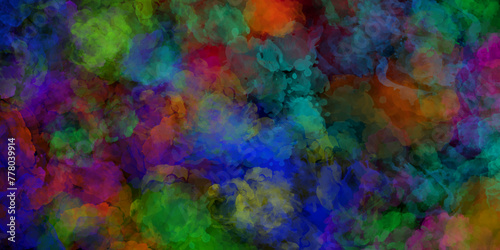 Abstract colorful fantasy watercolor background texture .splash acrylic colorful background .banner for wallpaper .watercolor wash aqua painted texture .abstract hand paint square stain backdrop .