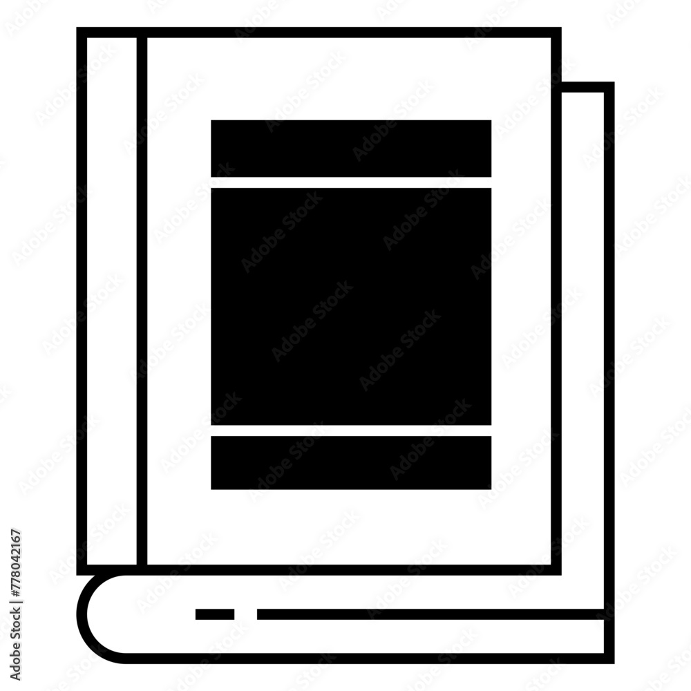 Book icon. Simple book symbol. Vector Book icon. Simple book symbol. Vector