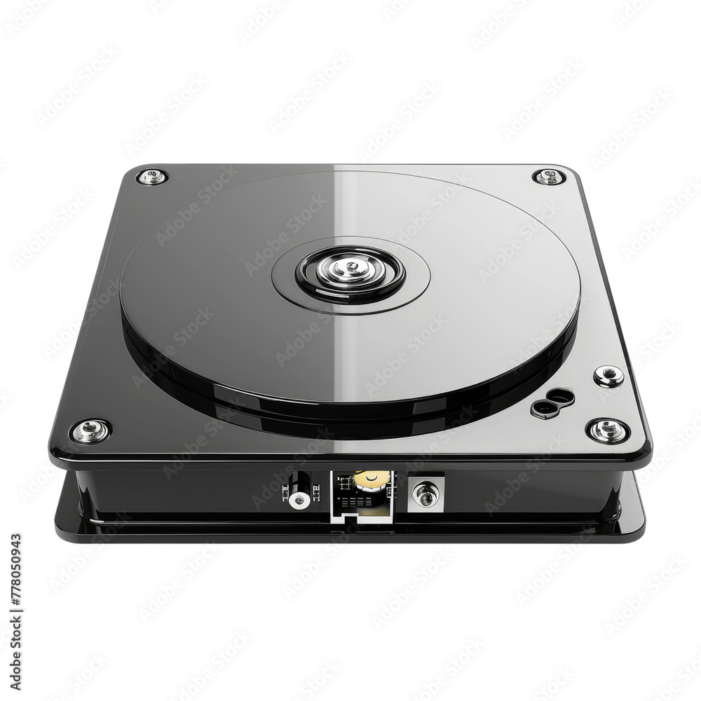 Computer hard drive isolated on white background Computer hard drive isolated on white background