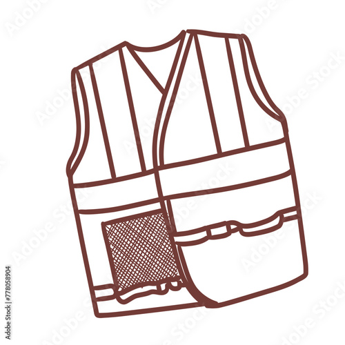 safety suit_safty shirt illustration