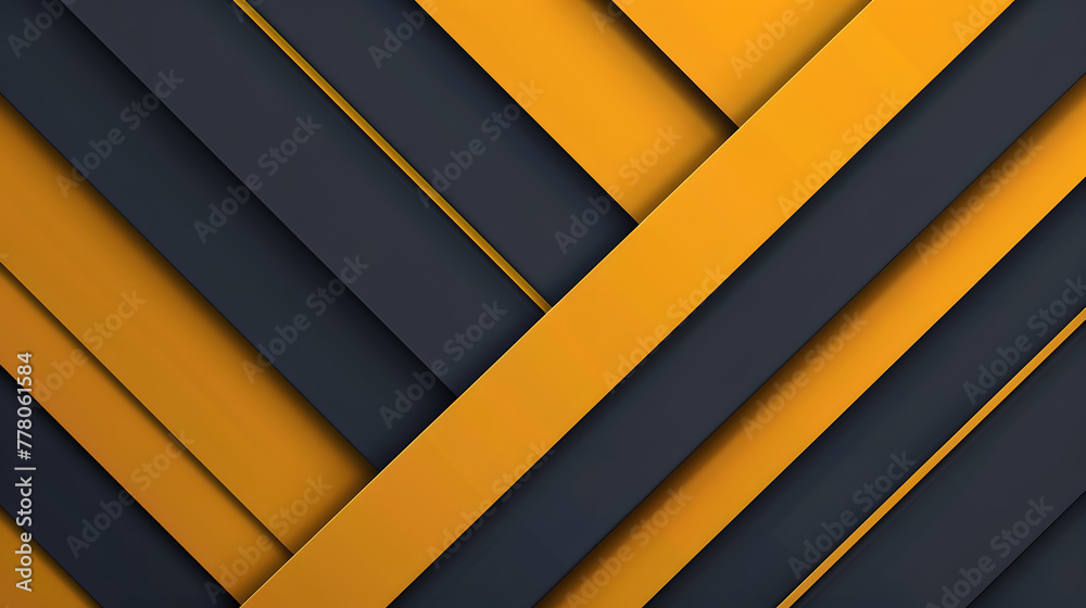 Dark yellow background with diagonal stripes of dark gray and navy blue Dark yellow background with diagonal stripes of dark gray and navy blue