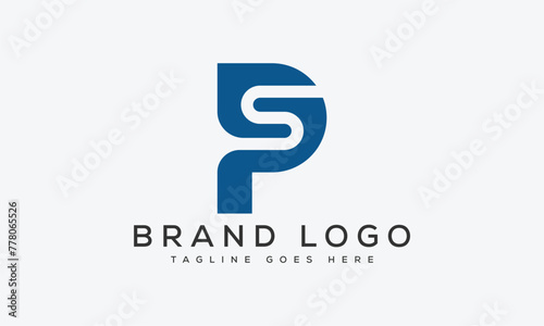 letter PS logo design vector template design for brand