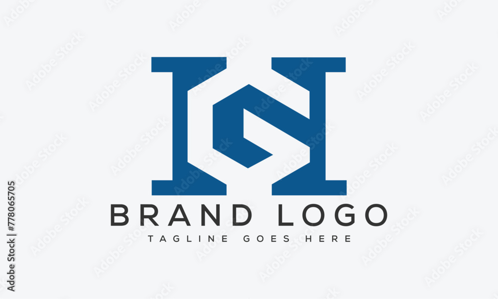 letter HG logo design vector template design for brand letter HG logo design vector template design for brand