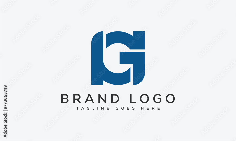 letter HG logo design vector template design for brand letter HG logo design vector template design for brand