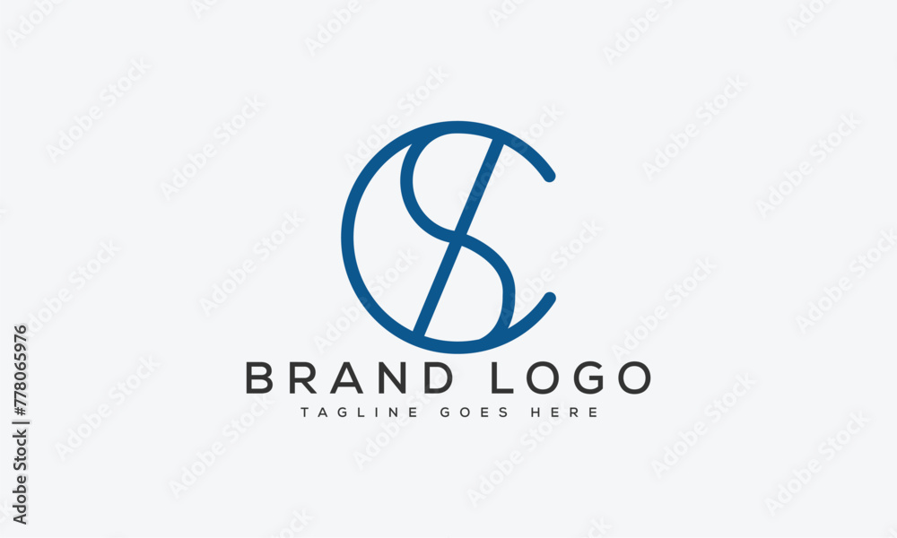 letter SC logo design vector template design for brand letter SC logo design vector template design for brand