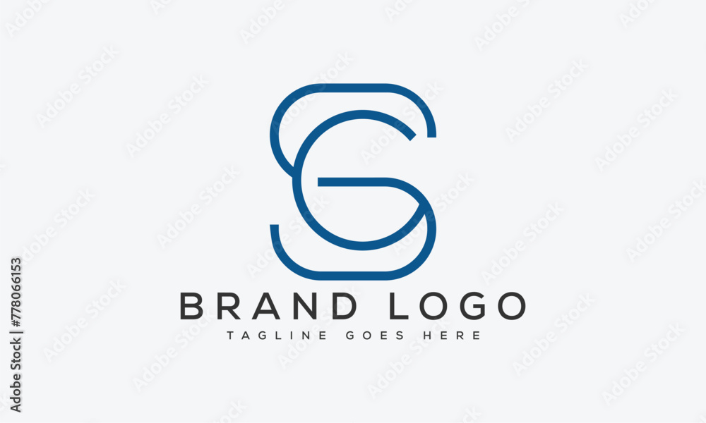 letter SC logo design vector template design for brand letter SC logo design vector template design for brand
