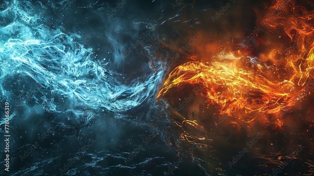 Flame concept background design Flame concept background design