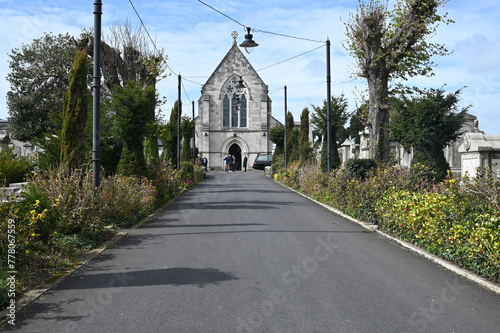 Three Century old church and cemetery in Ireland. 