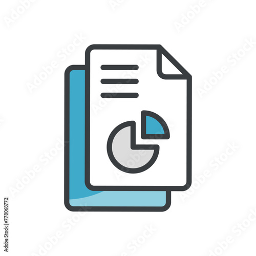 Dupicate Content vector icon