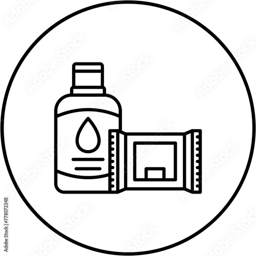 Makeup remover Icon
