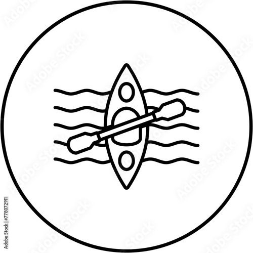 Rowing boat Icon