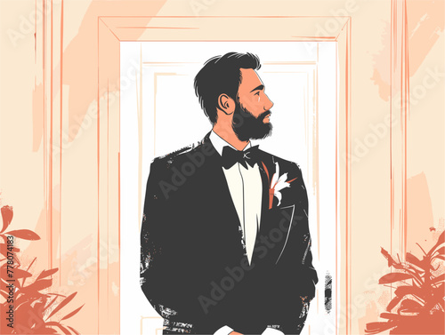 the anxious groom