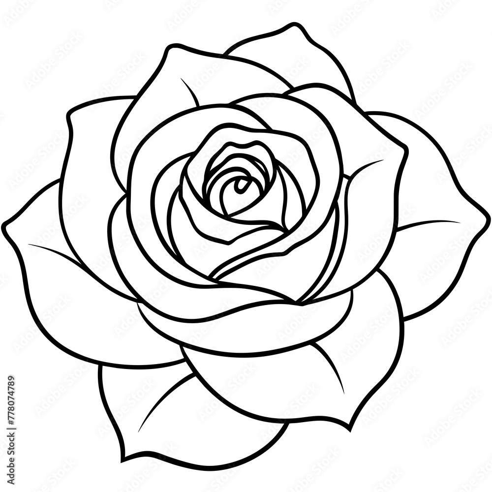 Flower vector illustration.
Flower vector illustration.