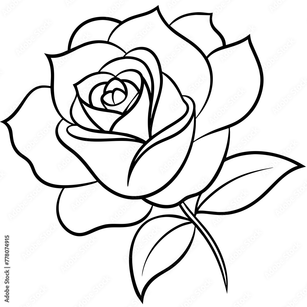 Flower vector illustration.
Flower vector illustration.