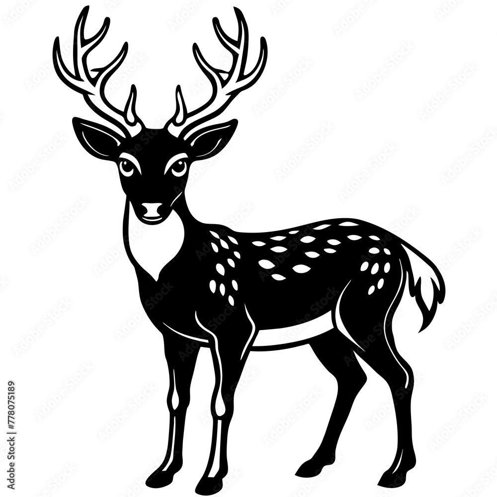 Deer vector illustration
Deer vector illustration