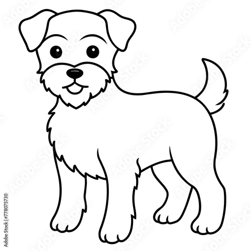  Dog vector illustration. 