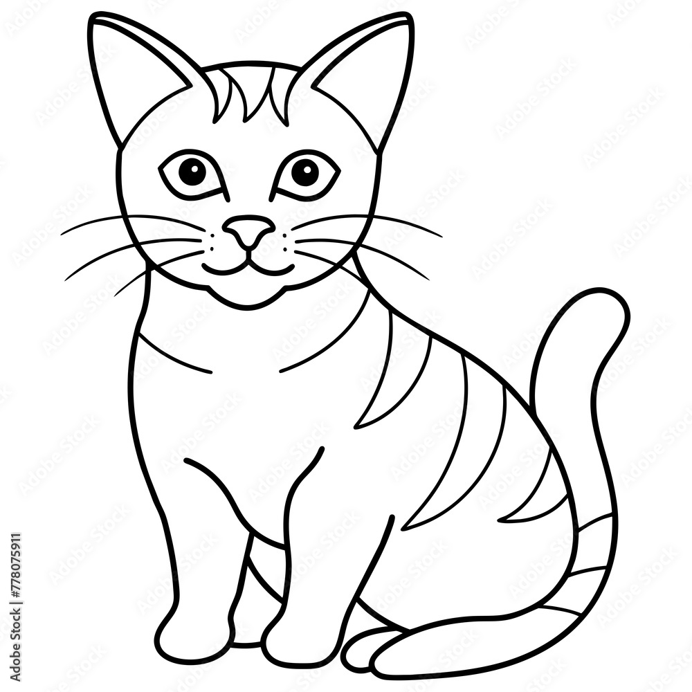 cat vector illustration.
cat vector illustration.
