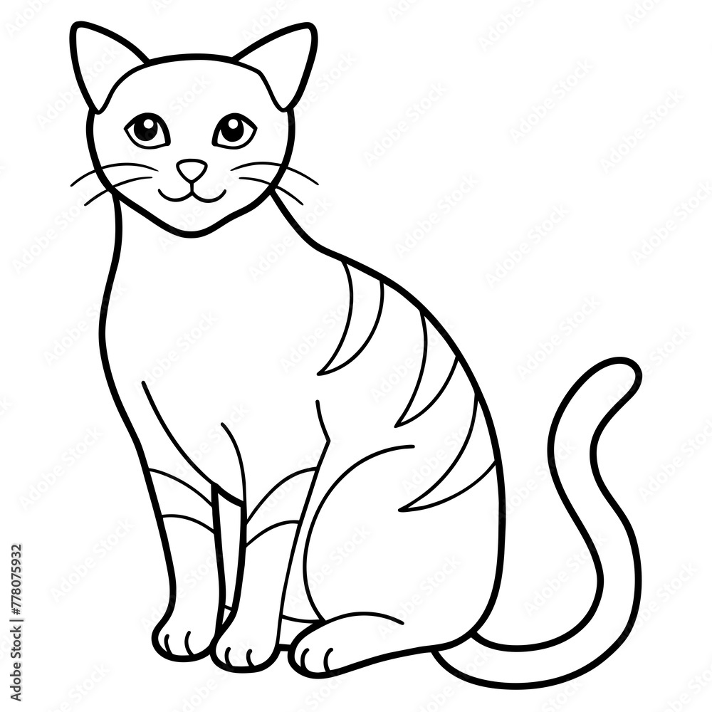 cat vector illustration.
cat vector illustration.