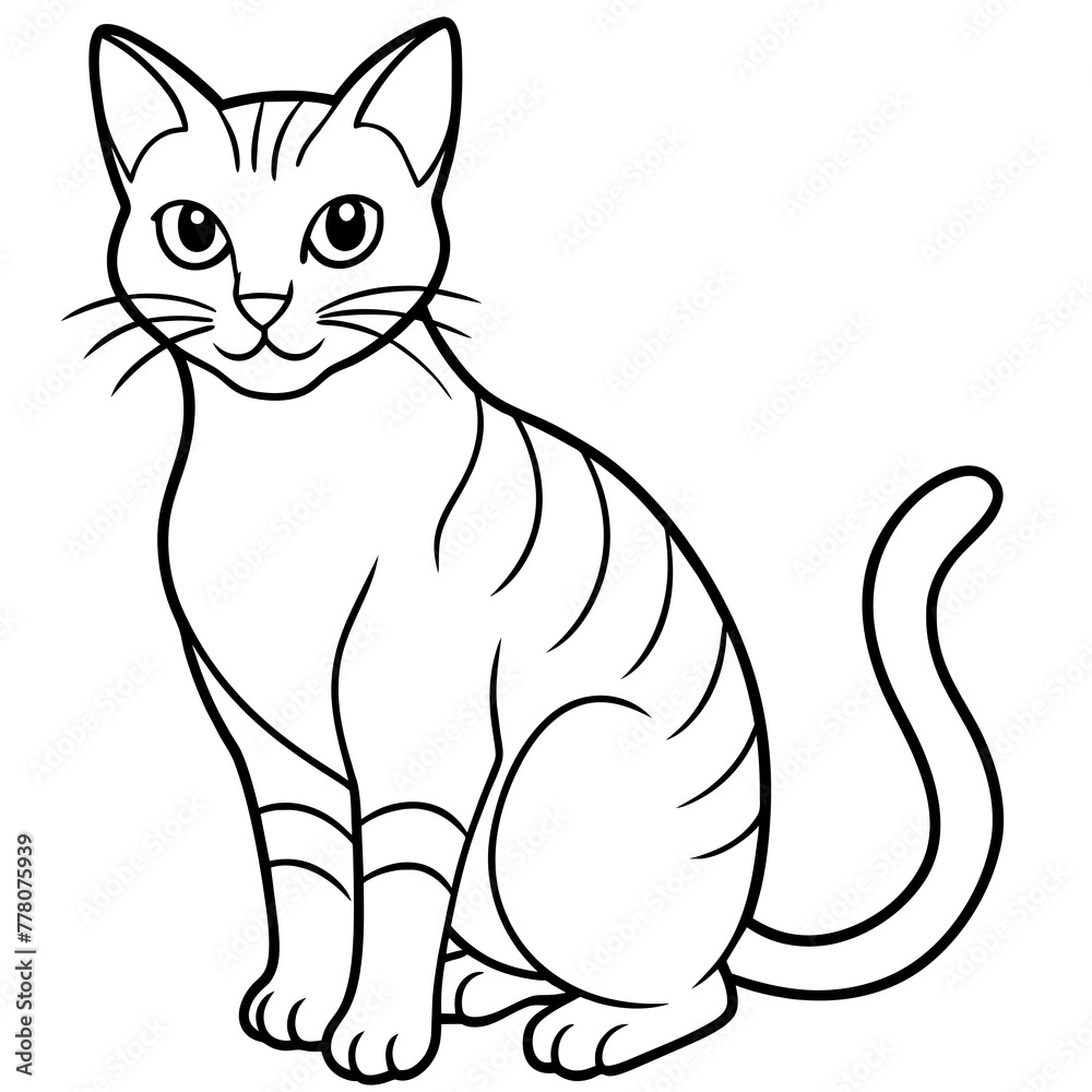 cat vector illustration.
cat vector illustration.
