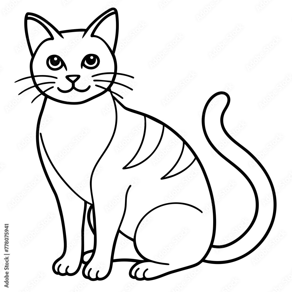 cat vector illustration.
cat vector illustration.