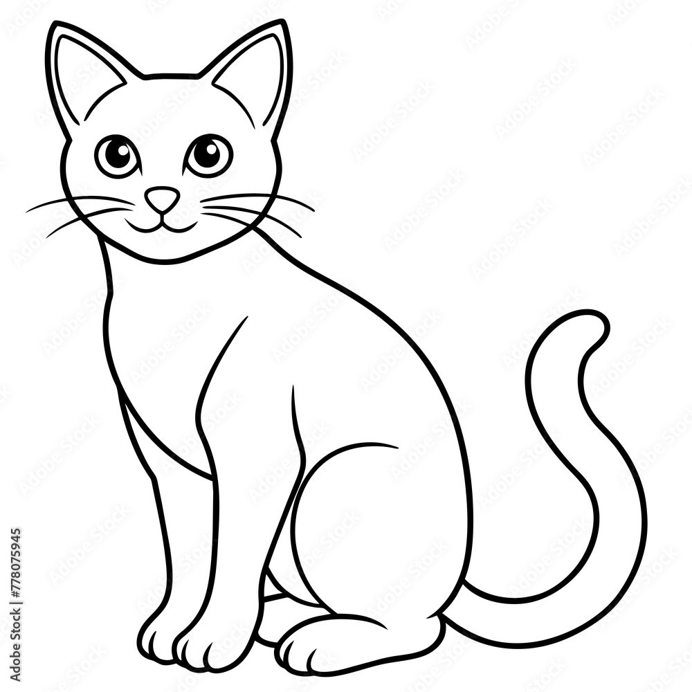 cat vector illustration.
cat vector illustration.