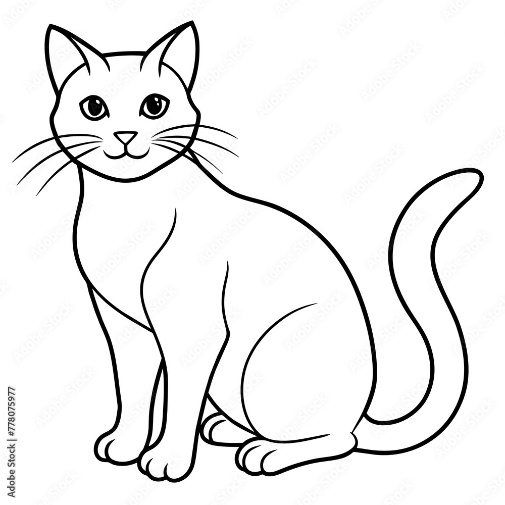 cat vector illustration.
cat vector illustration.
