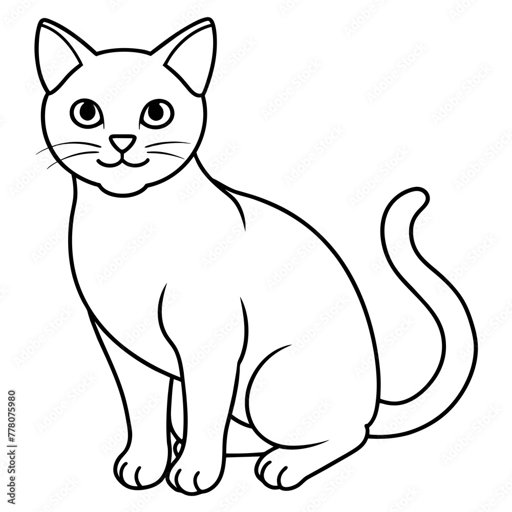 cat vector illustration.
cat vector illustration.