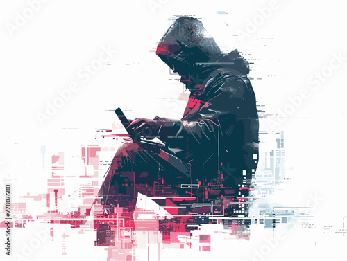 hacker's digital calling card
